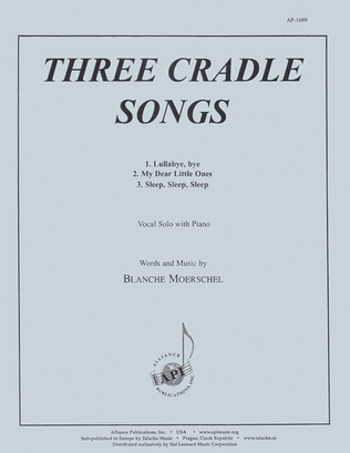 Three Cradle Songs - Moerschel - Voc Solo-pno