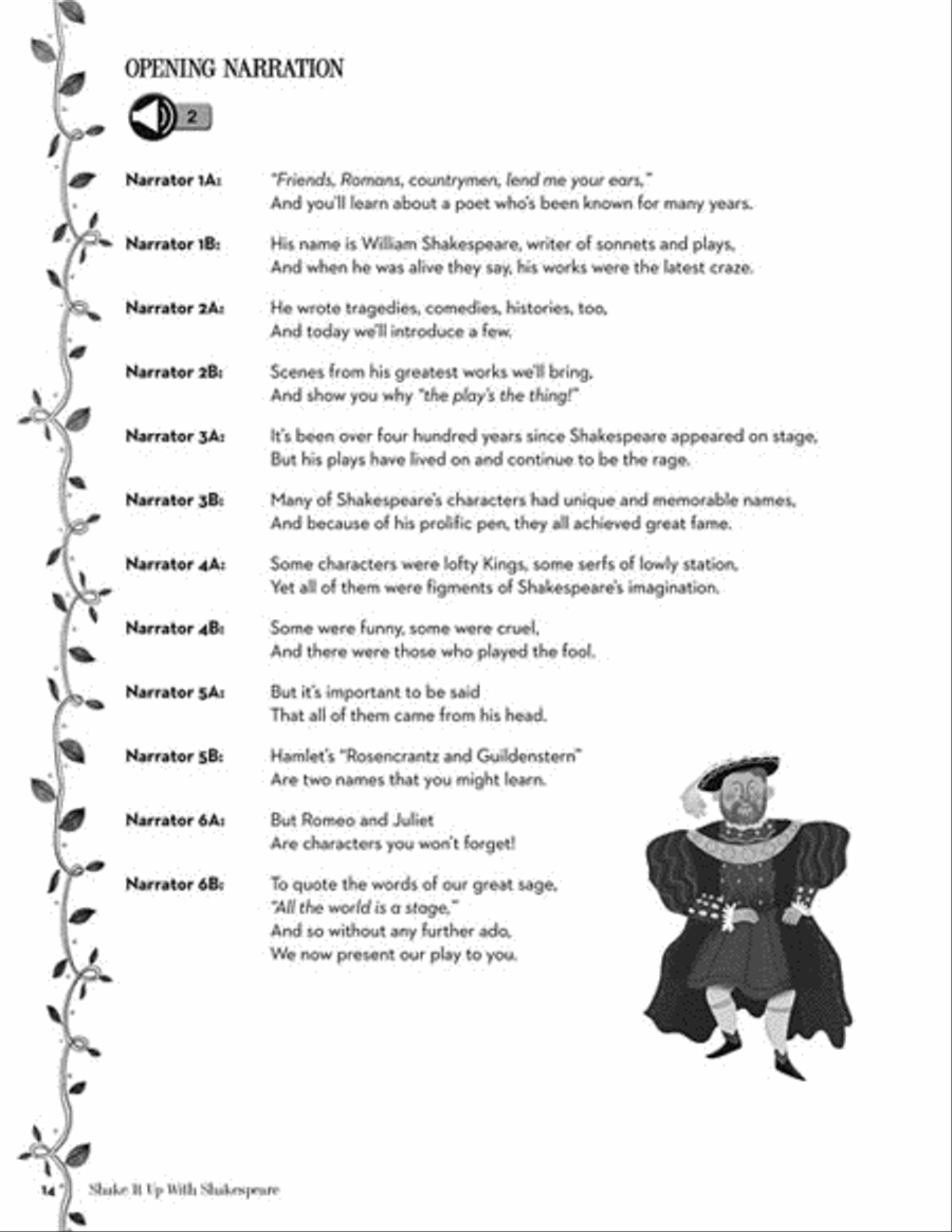 Shake It Up with Shakespeare Choir scores gallery preview page 2