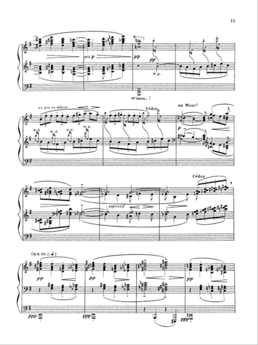Debussy: Images (Volume II) Piano Solo scores gallery preview page 2