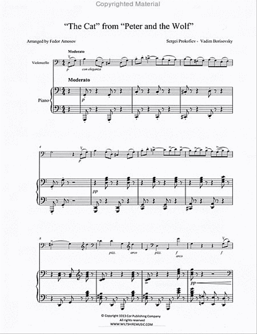 <br>Sheet music extract