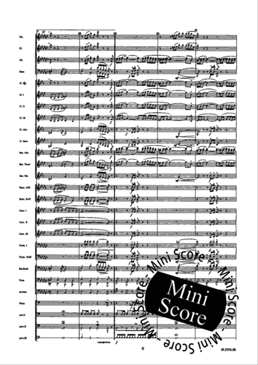 Saludos de Barcelona Concert Band scores gallery preview page 10