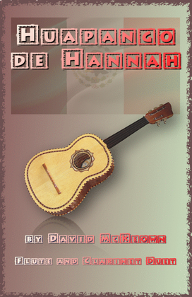 Book cover for Huapango de Hannah, for Flute and Clarinet Duet