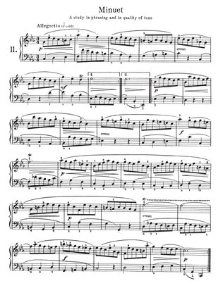 Minuet I, BWV 813