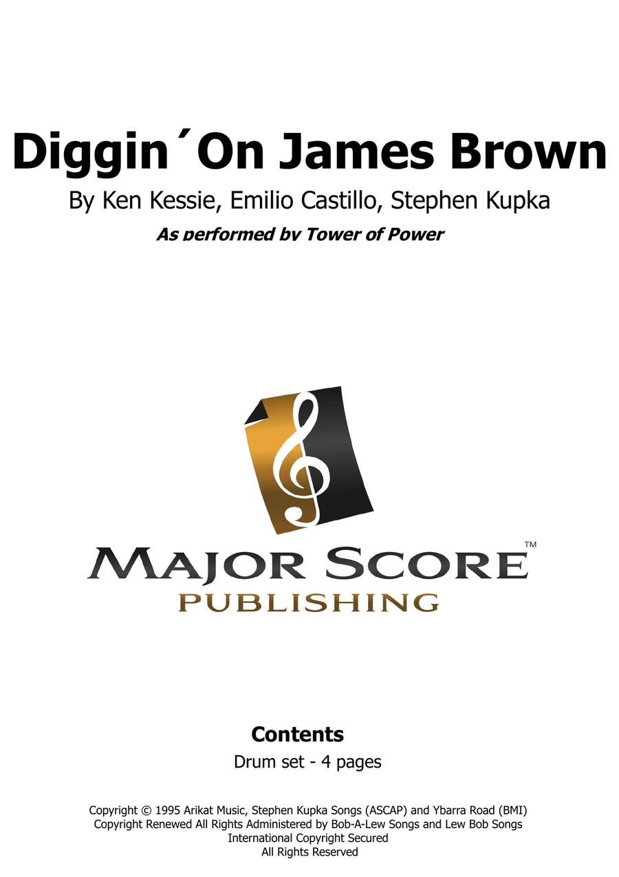 Diggin' On James Brown Drum Set scores gallery preview page 1