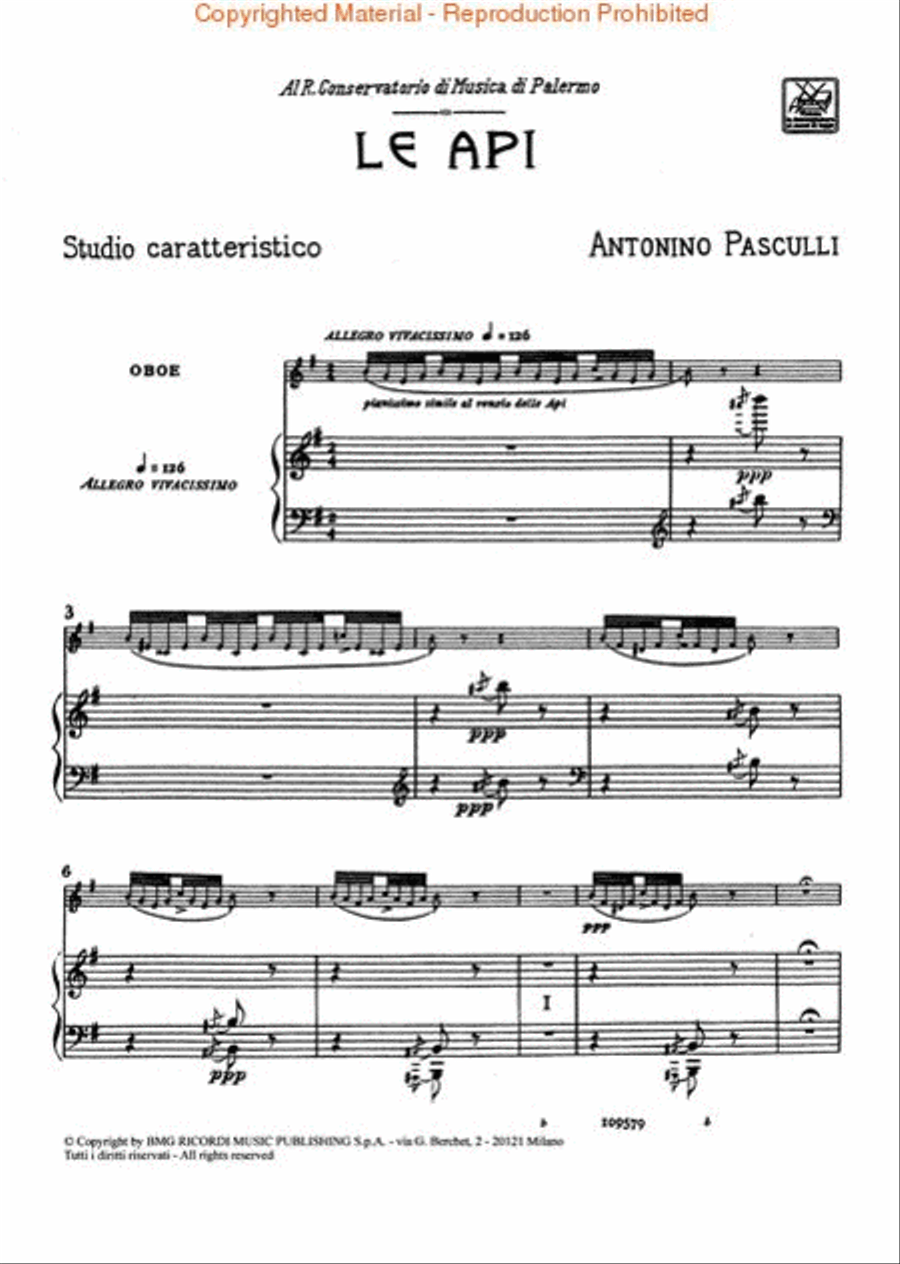 Le Api Piano Accompaniment scores gallery preview page 3