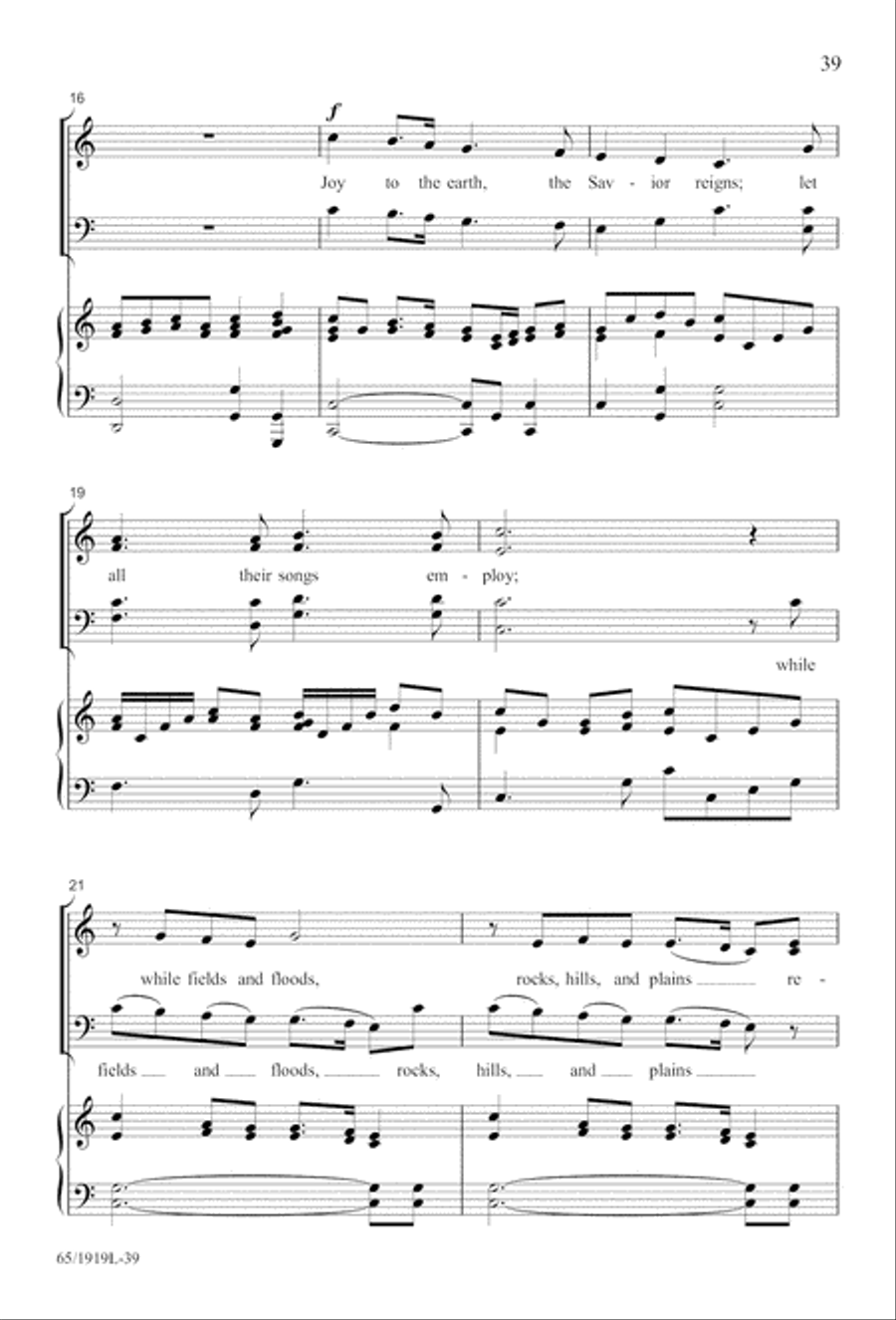 The Perfect Christmas 4-Part scores gallery preview page 41