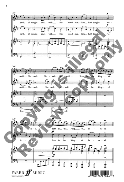 The First Nowell from Enchanted Carols (Choral Score)