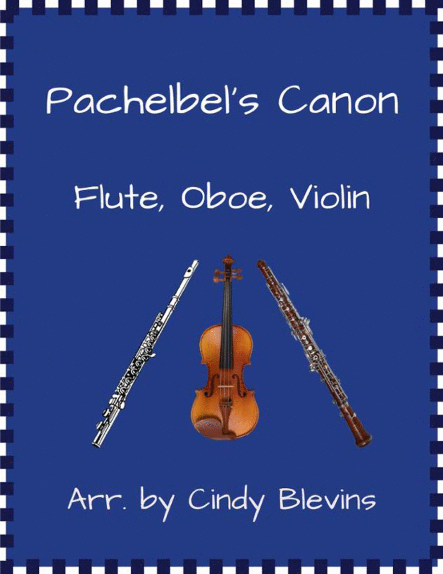 Pachelbel's Canon, for Flute, Oboe and Violin image number null