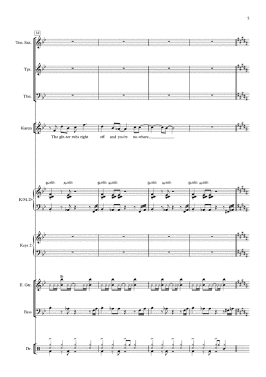 On Broadway On Broadway Small Ensemble scores gallery preview page 5