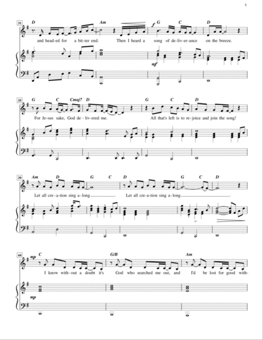 True Songs Songbook Volume 1 (high voice) High Voice scores gallery preview page 5