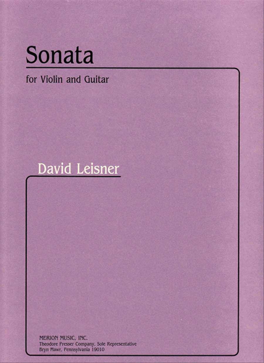 Sonata Sonata Chamber Music scores gallery preview page 1