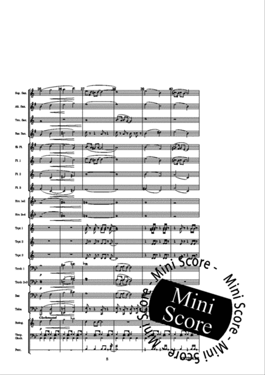 High Tea Fanfare Band scores gallery preview page 12