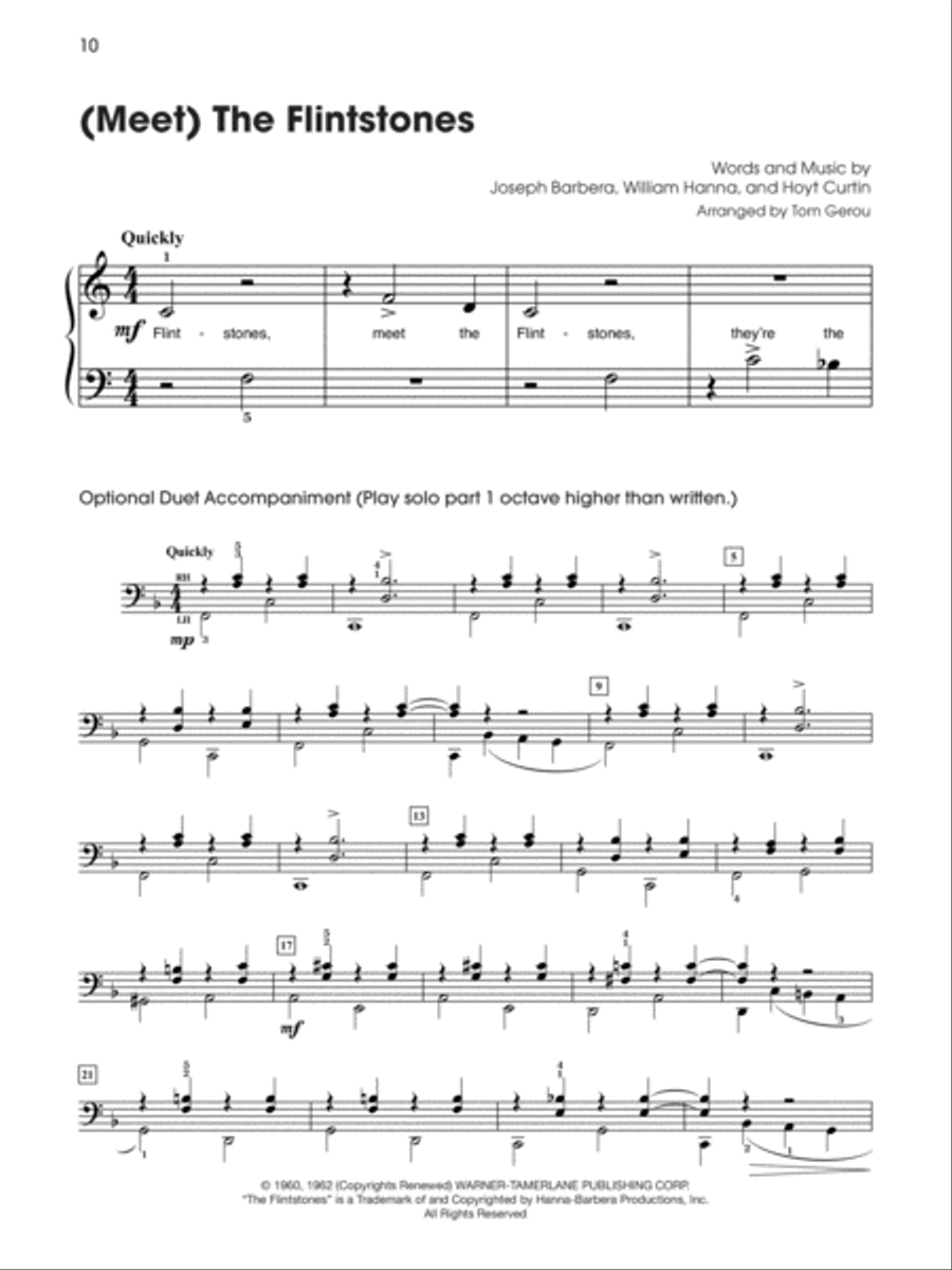 5 Finger Cartoon Party 5 Finger Cartoon Party Easy Piano scores gallery preview page 5