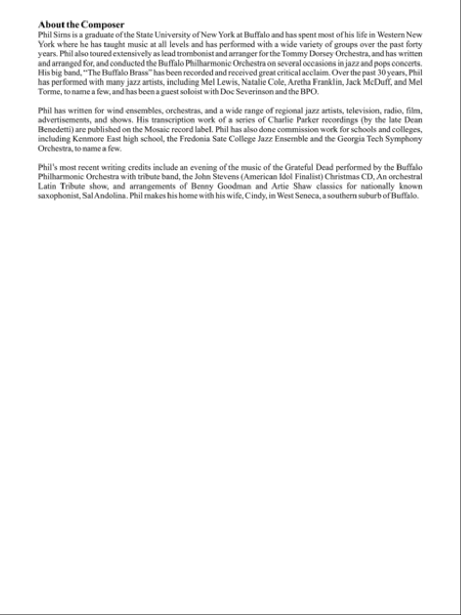 Latin Fantasia Jazz Ensemble scores gallery preview page 2
