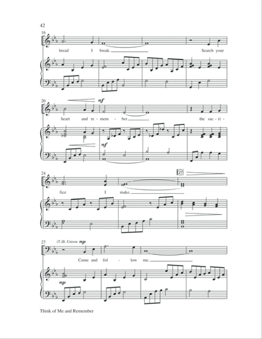 The Seven Last Days 4-Part scores gallery preview page 46