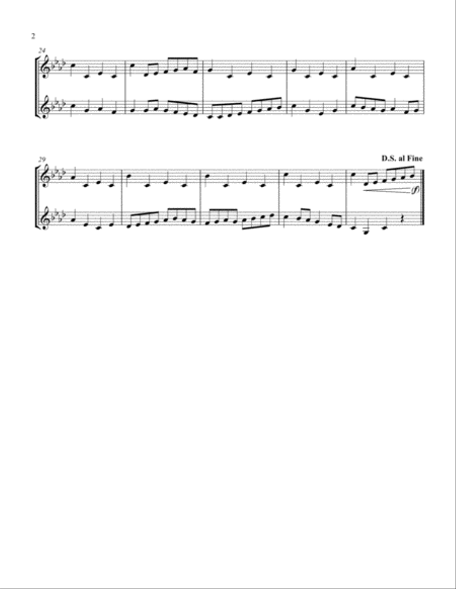 Two Modal Etudes Marimba scores gallery preview page 2
