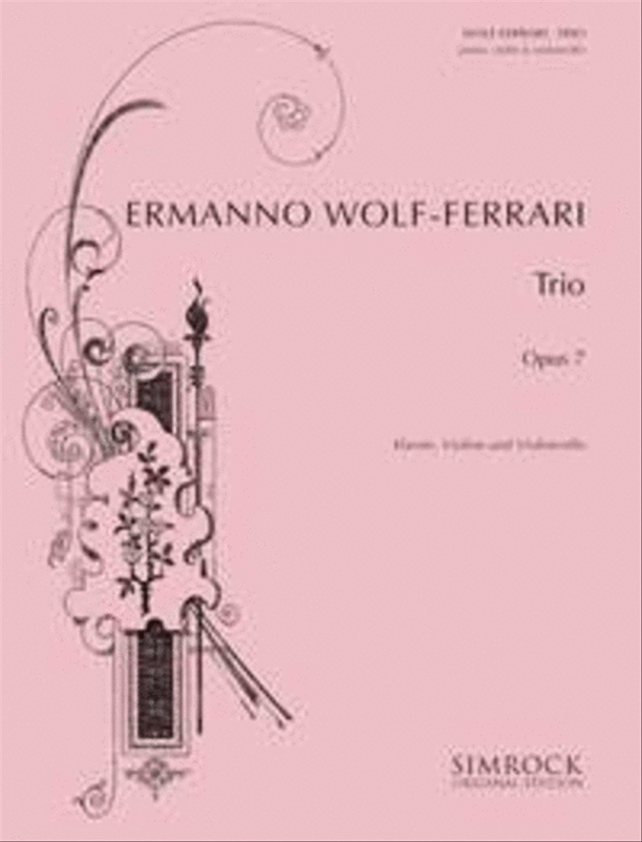 Piano Trio in F# Major op. 7