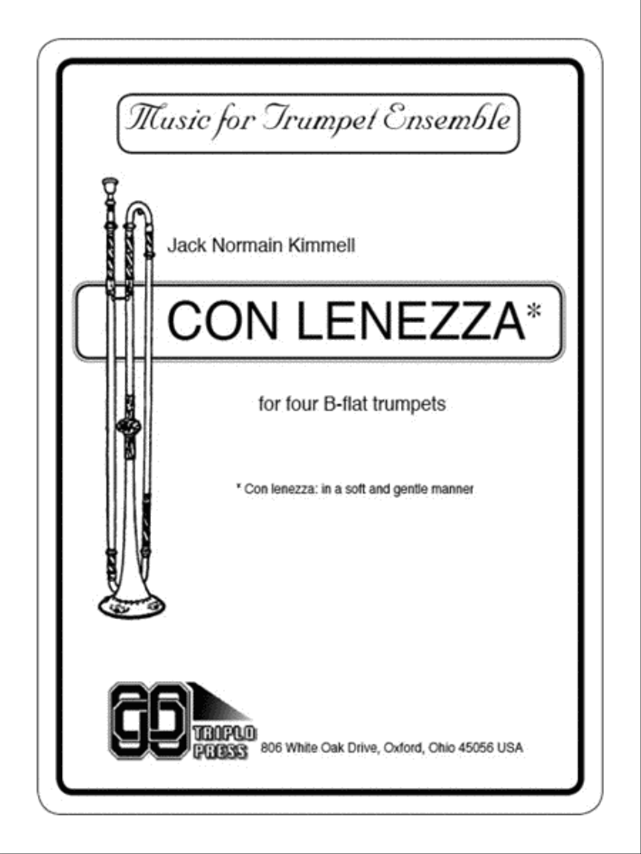 Con Lenezza Small Ensemble scores gallery preview page 1