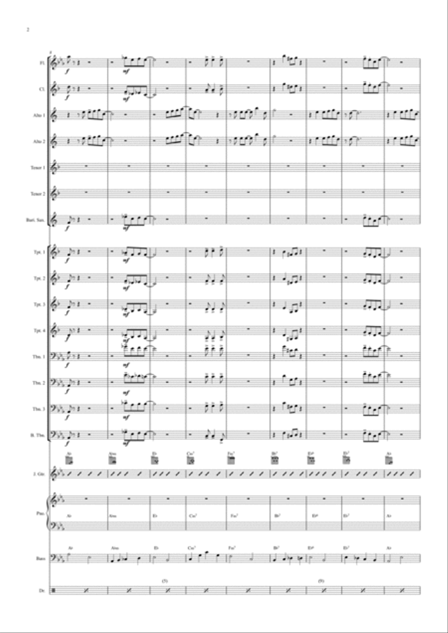 Monsters Inc. Jazz Ensemble scores gallery preview page 3