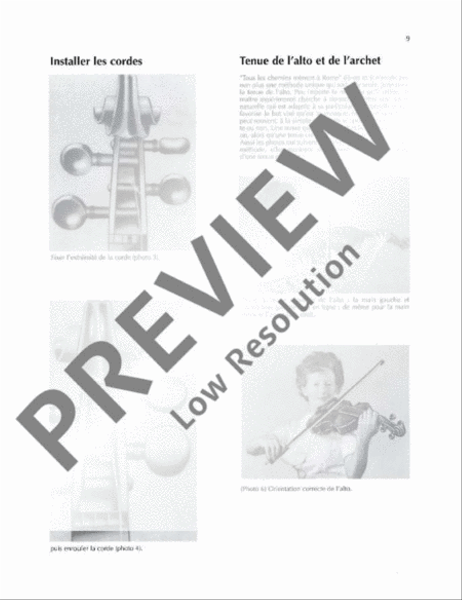 Méthode d'Alto Viola scores gallery preview page 10