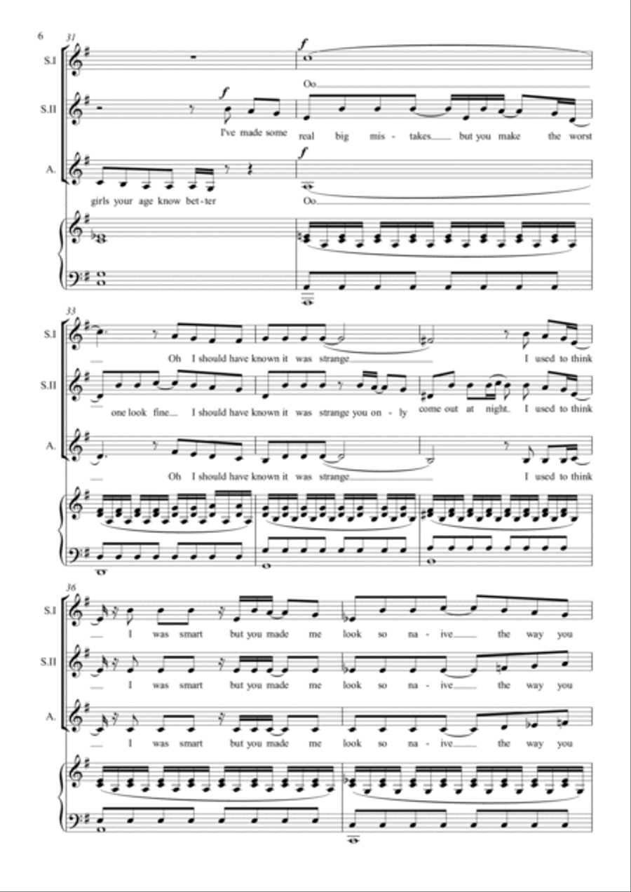 Vampire Vampire SSA scores gallery preview page 6