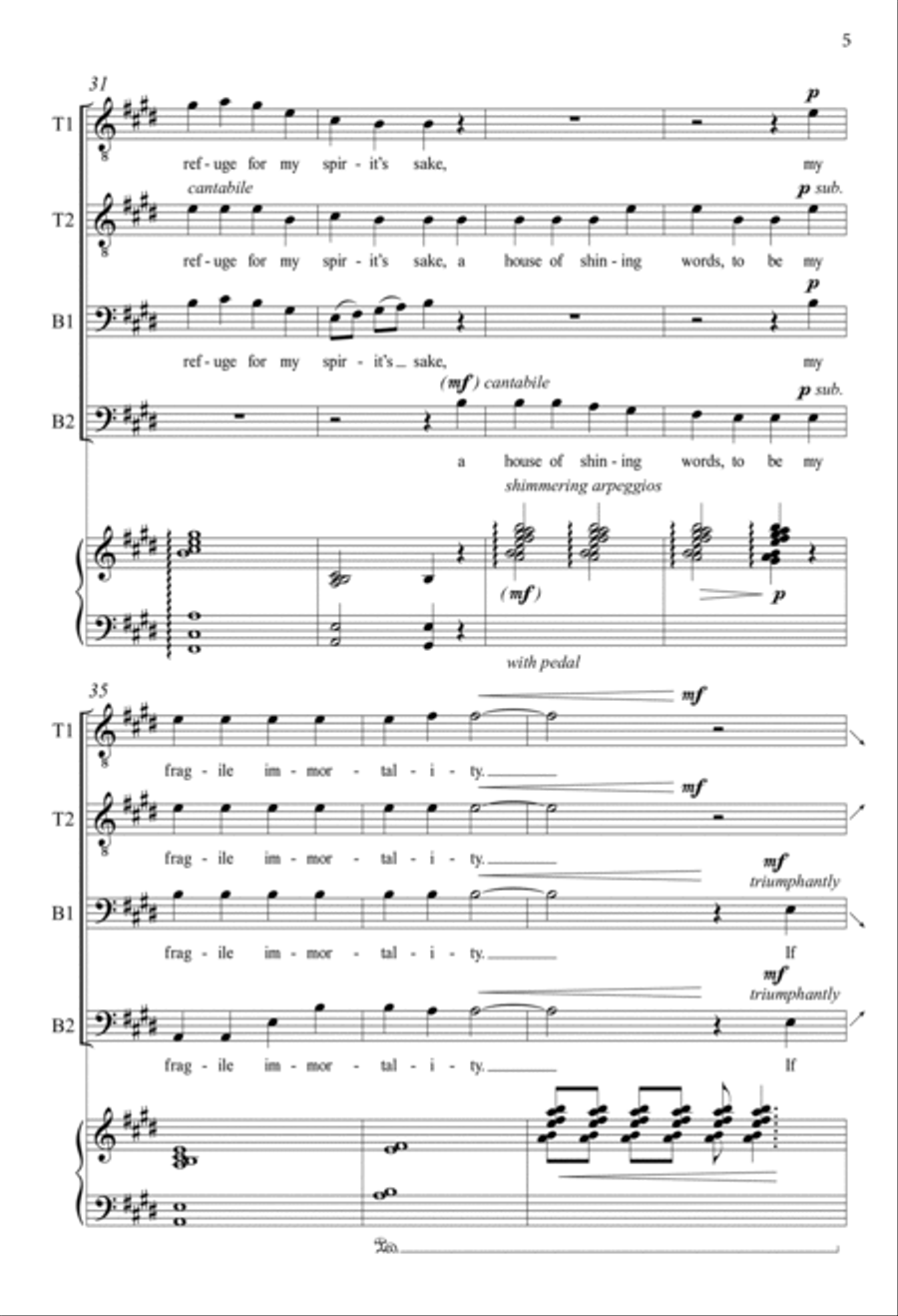 Refuge TTBB scores gallery preview page 5