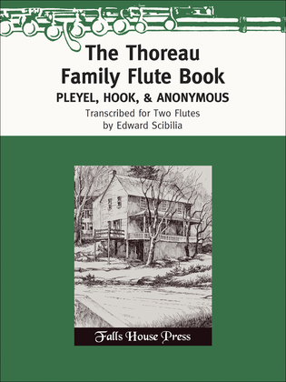Book cover for The Thoreau Family Flute Book