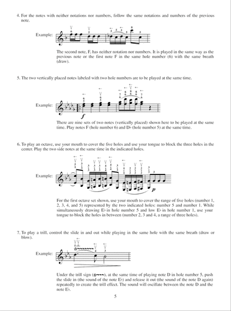 Recital Pieces for Chromatic Harmonica Harmonica scores gallery preview page 6