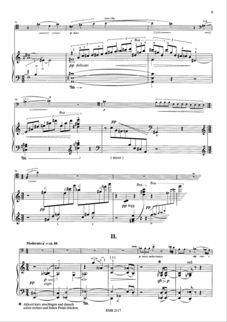 4 Lyrische Stucke Piano Accompaniment scores gallery preview page 19