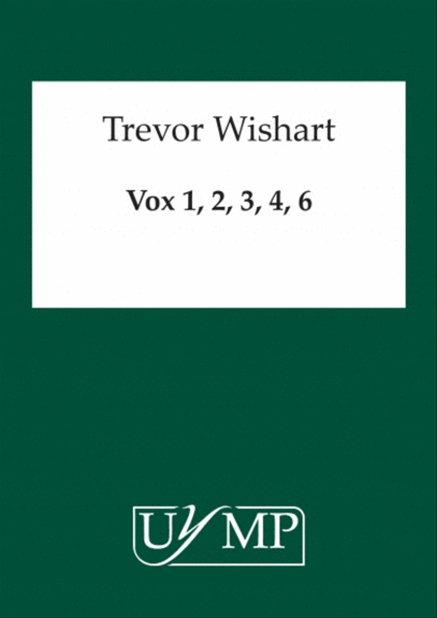 Vox 1, 2, 3, 4, 6 (All In One Volume) Voice scores gallery preview page 1