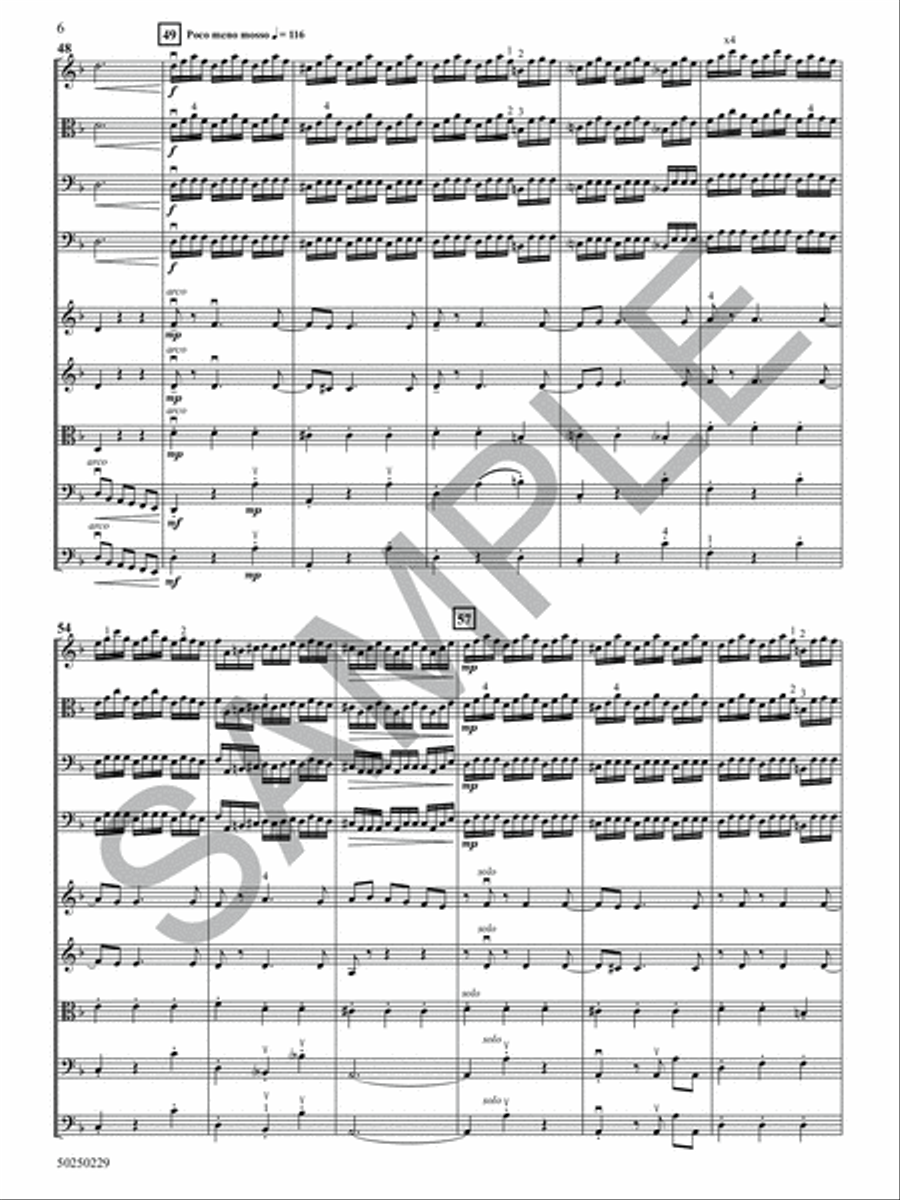 La Folia String Orchestra scores gallery preview page 7