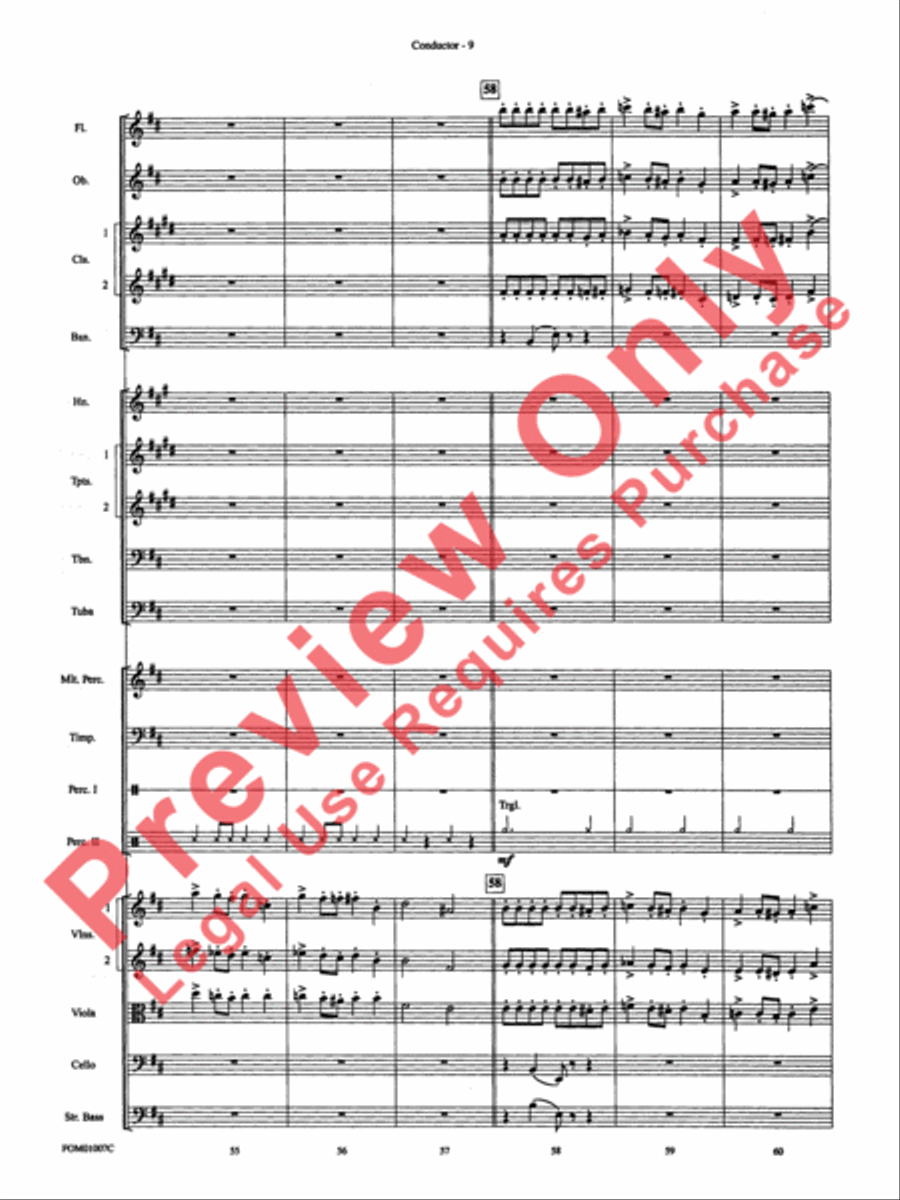 Highlights from Harry Potter Full Orchestra scores gallery preview page 12
