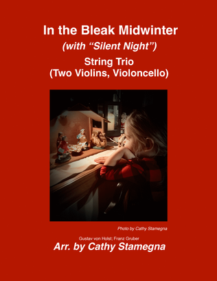 Book cover for In the Bleak Midwinter (with “Silent Night”) String Trio (Two Violins, Violoncello)