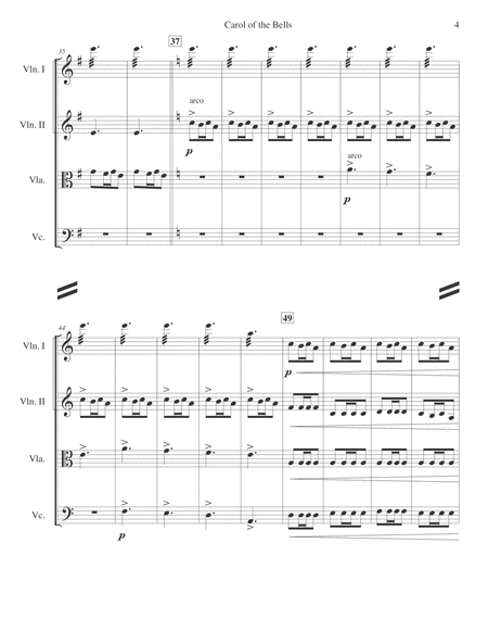 String Quartet Christmas, A-Digital Download image number null
