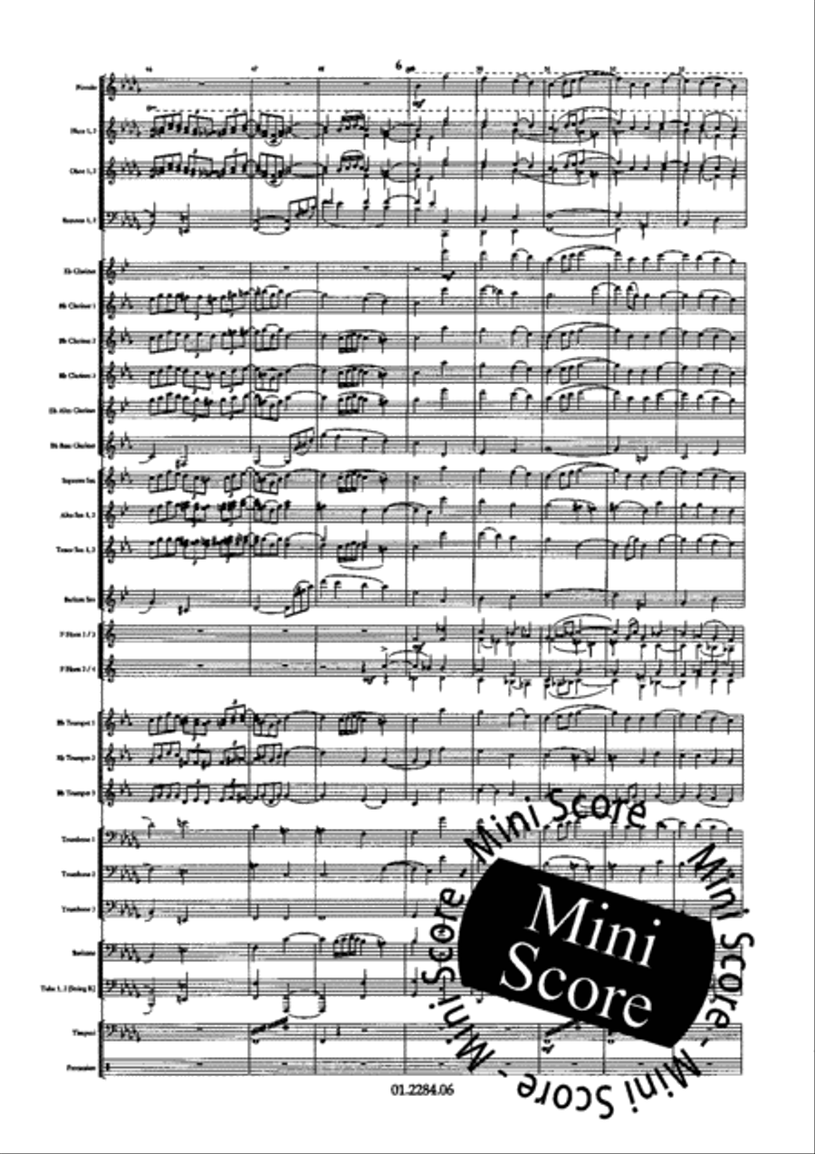 Notre Dame Concert Band scores gallery preview page 10