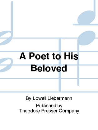 Book cover for A Poet To His Beloved