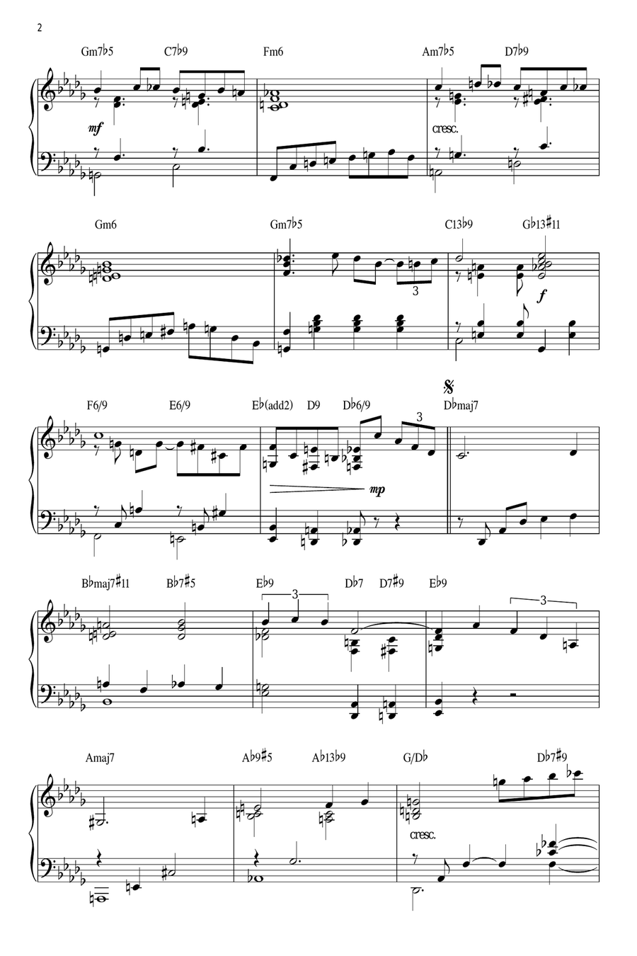 Isfahan (arr. Brent Edstrom) Piano Solo scores gallery preview page 2