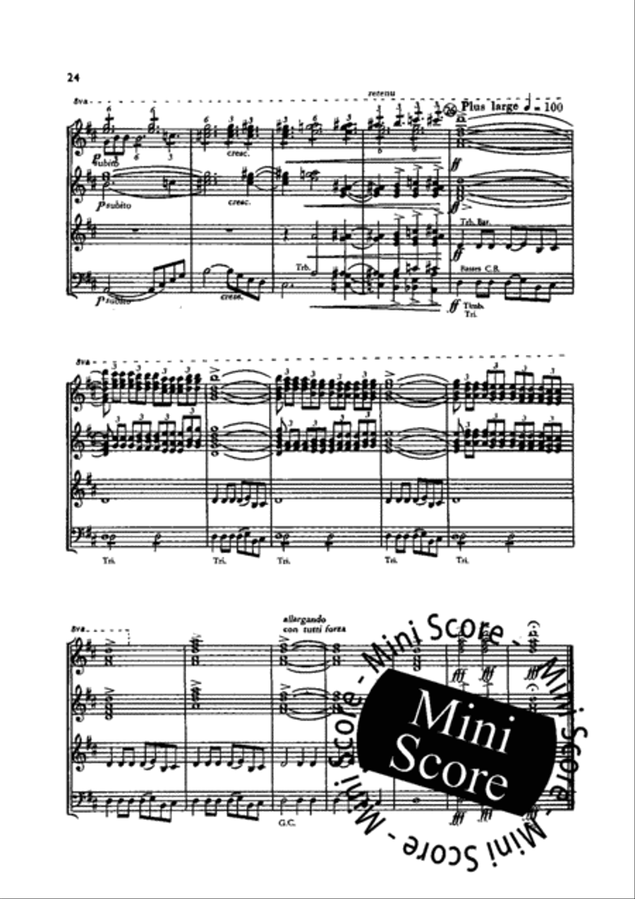 Ouverture Solennelle Concert Band scores gallery preview page 26