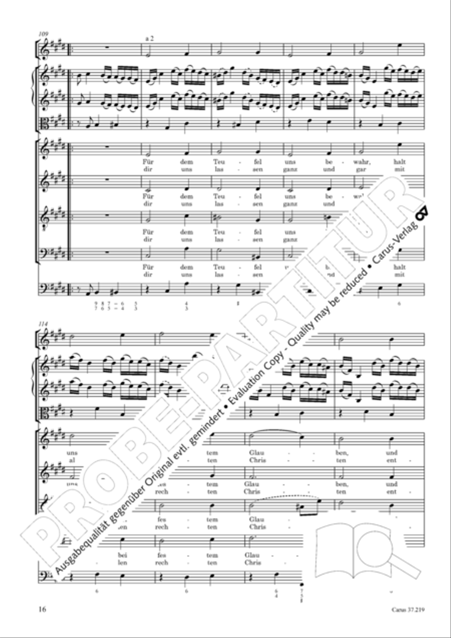 Erwachet, ihr Christen STB scores gallery preview page 17