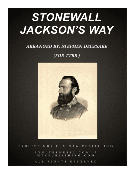 Stonewall Jackson's Way (TTBB) image number null