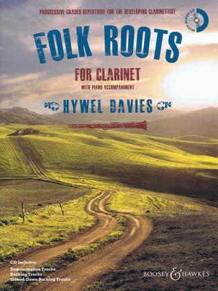 Book cover for Folk Roots for Clarinet
