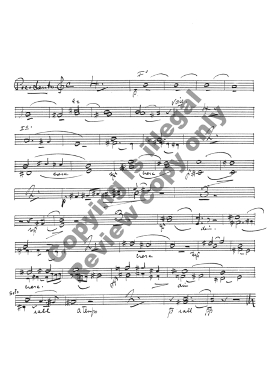 Panis angelicus O Lord, most merciful (Orchestra Parts) Choir scores gallery preview page 7