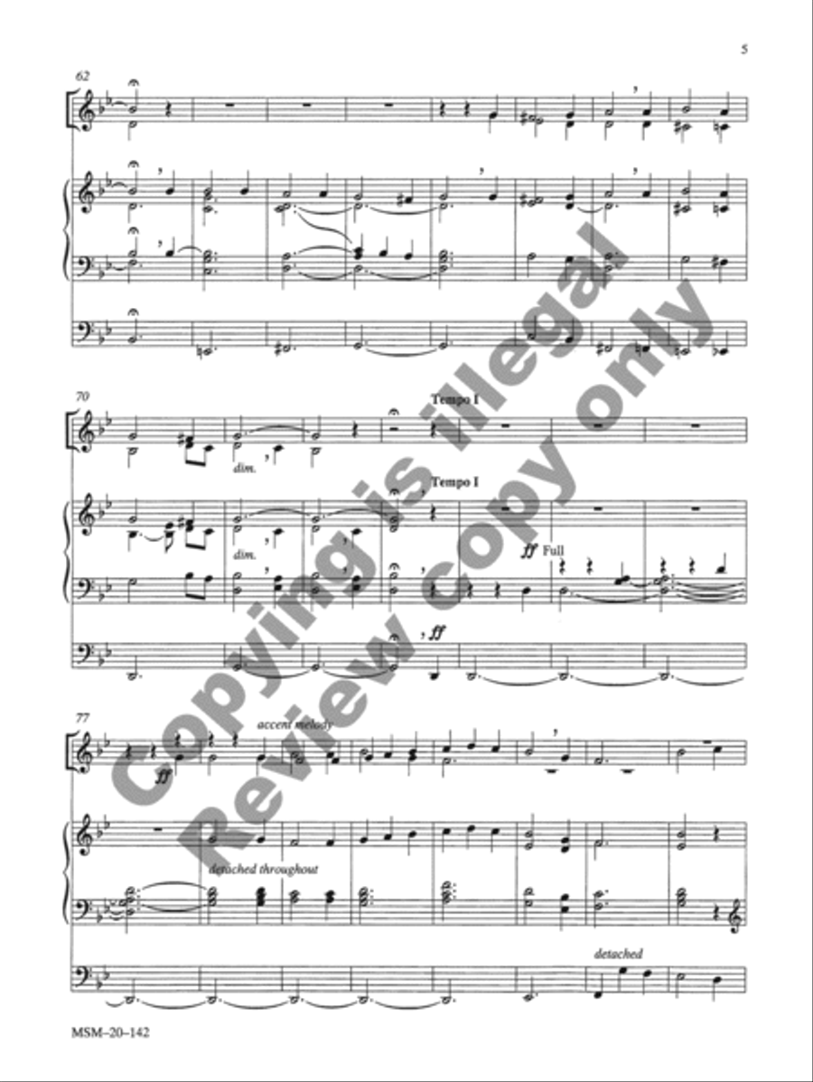 A Child Was Born in Bethlehem Trumpet Duet scores gallery preview page 5