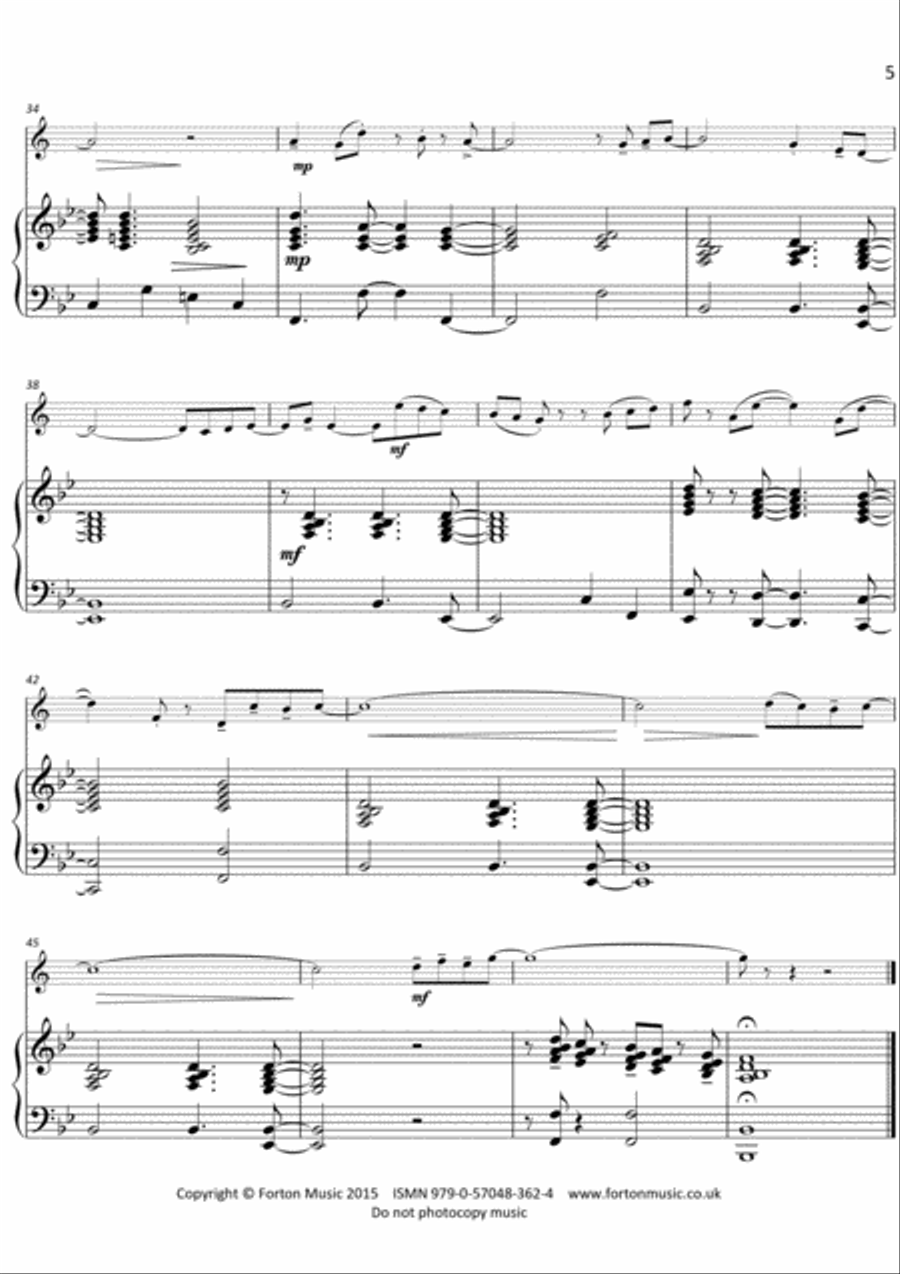 Cool Pieces Trumpet scores gallery preview page 5