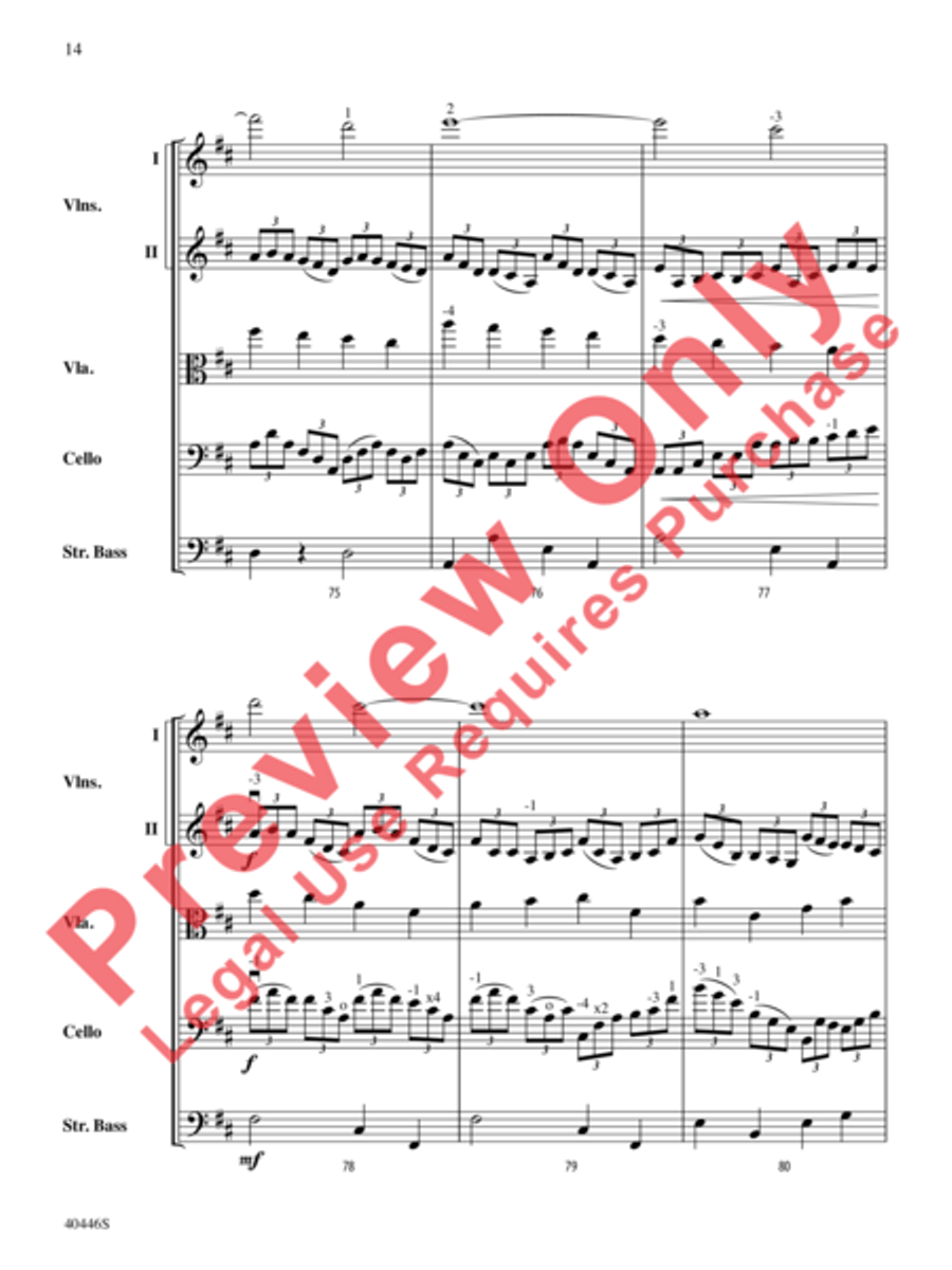 Apotheosis Apotheosis String Orchestra scores gallery preview page 15