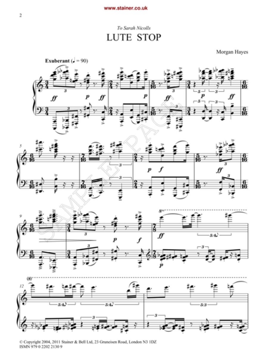 Lute Stop Lute scores gallery preview page 2
