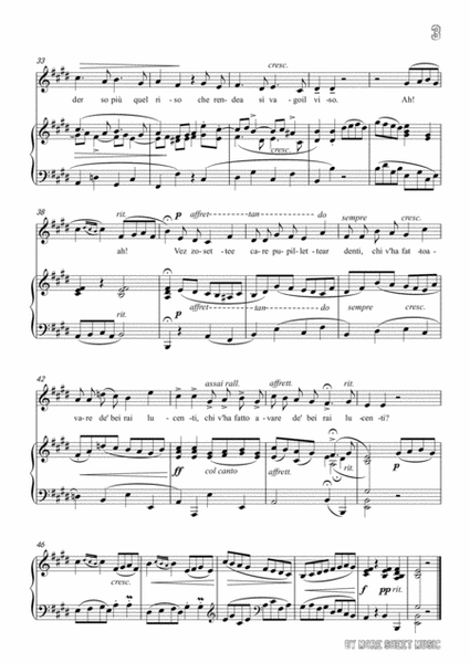 Falconieri-Vezzosette e care pupillette in E Major,for voice and piano image number null