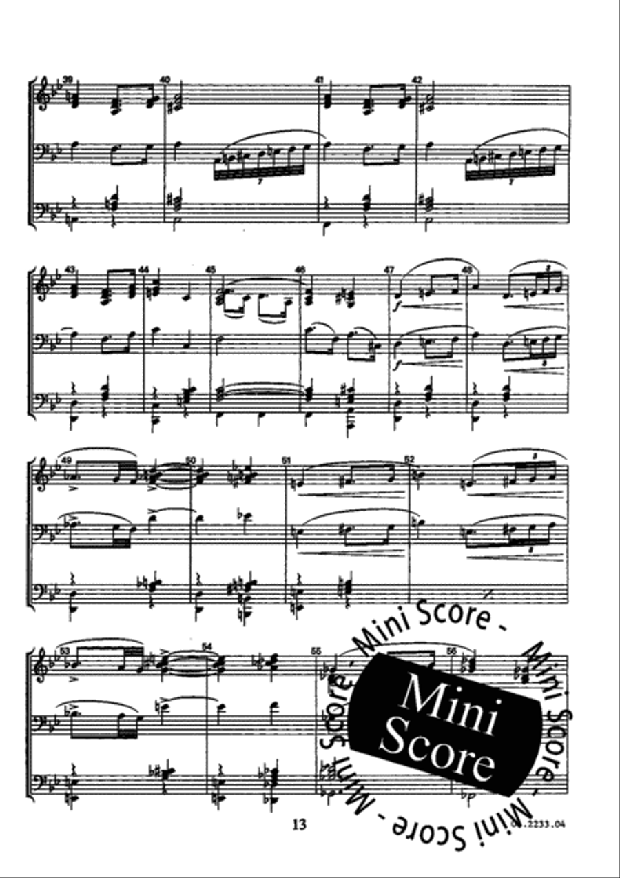 Fruhlingsrauschen Fanfare Band scores gallery preview page 17
