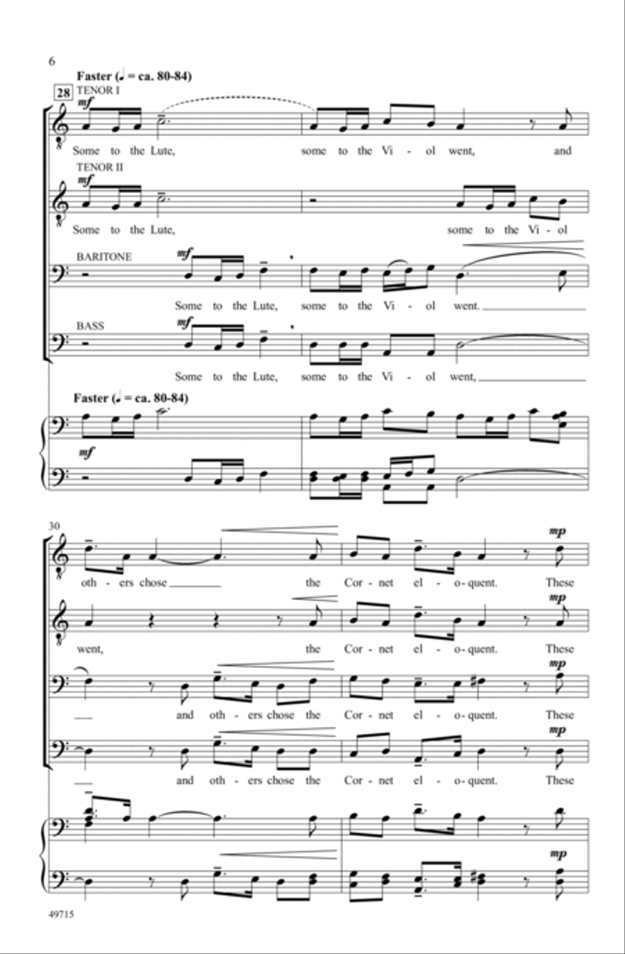 Musicks Empire Musicks Empire TTBB scores gallery preview page 5