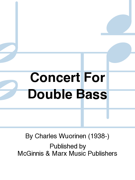 Concert For Double Bass